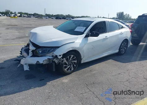 2016 Honda Civic Ex из США, поврежденный, VIN 19XFC2F71GE056578